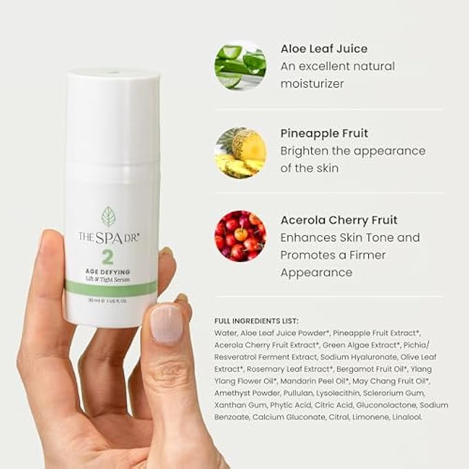 The Spa Dr. SKIN CARE - ANTIOXIDANT SERUM - ANTI AGING SKIN CARE - 30 DAY SUPPLY - SAFE FOR ALL SKIN TYPES - PERFECTLY PH BALANCED - ORGANIC SKIN CARE - STEP 2 NOURISH - 30 ML / 1 FL. OZ. - Image 4